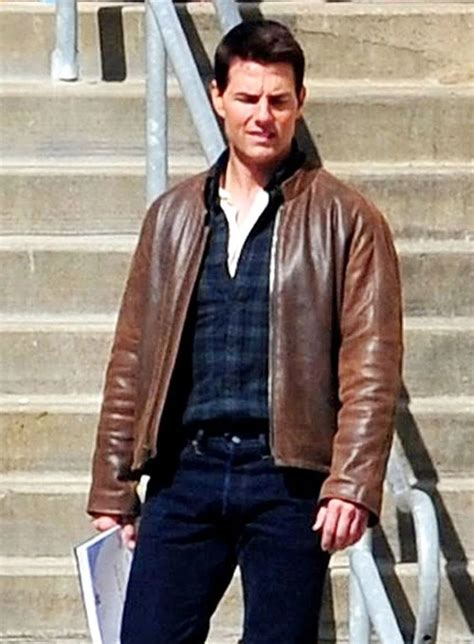 jack reachers tom cruise leather jacket